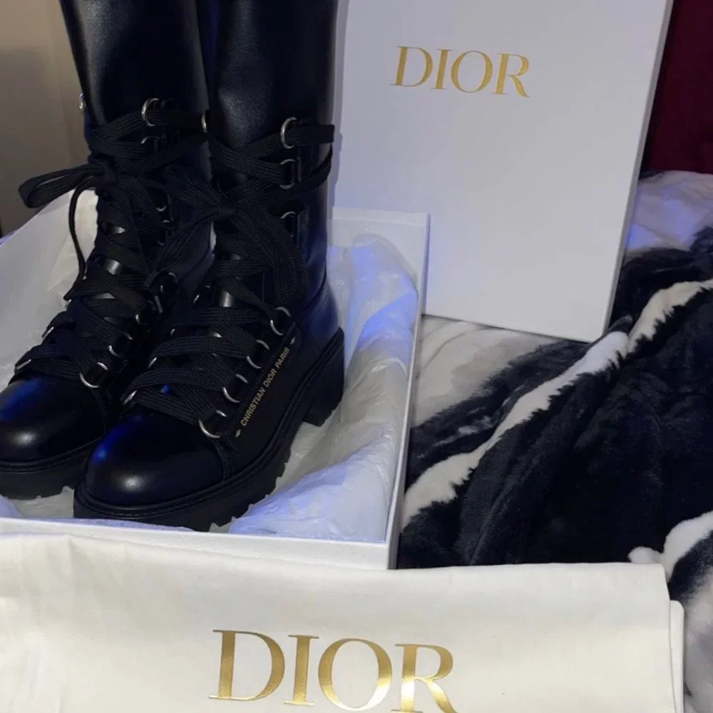 Christian Dior D-Fight Boots - Picture 1 of 5